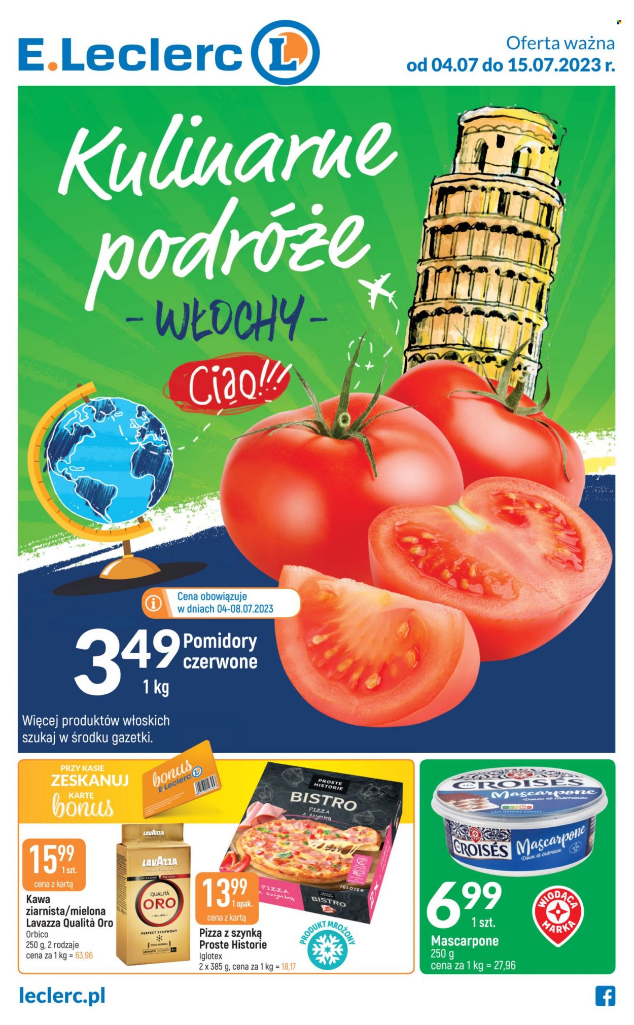 Gazetka E.Leclerc - 4.07.2023 - 15.07.2023. Strona 1