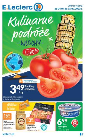 Gazetka E.Leclerc - 4.07.2023 - 15.07.2023.
