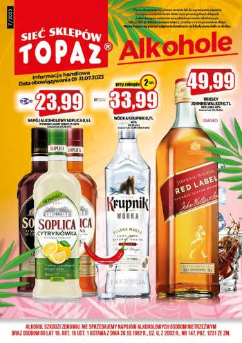 Prospekte Topaz - 1.07.2023 - 31.07.2023.