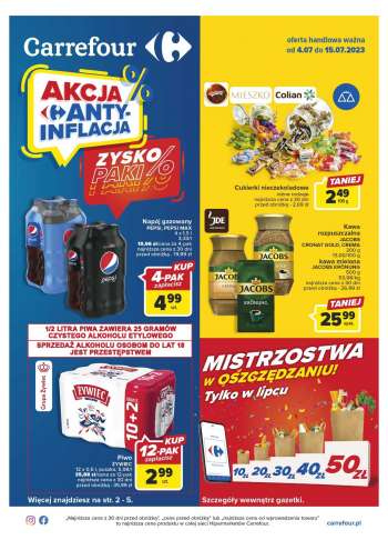 Gazetka Carrefour - 4.07.2023 - 15.07.2023.