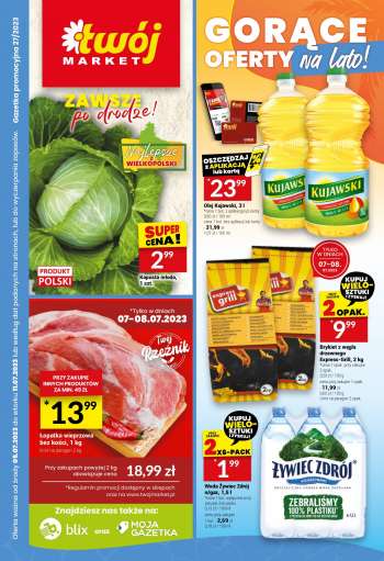 Gazetka Twój Market - 5.07.2023 - 11.07.2023.