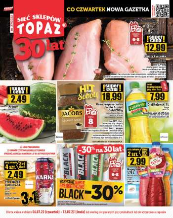Gazetka Topaz - 6.07.2023 - 12.07.2023.