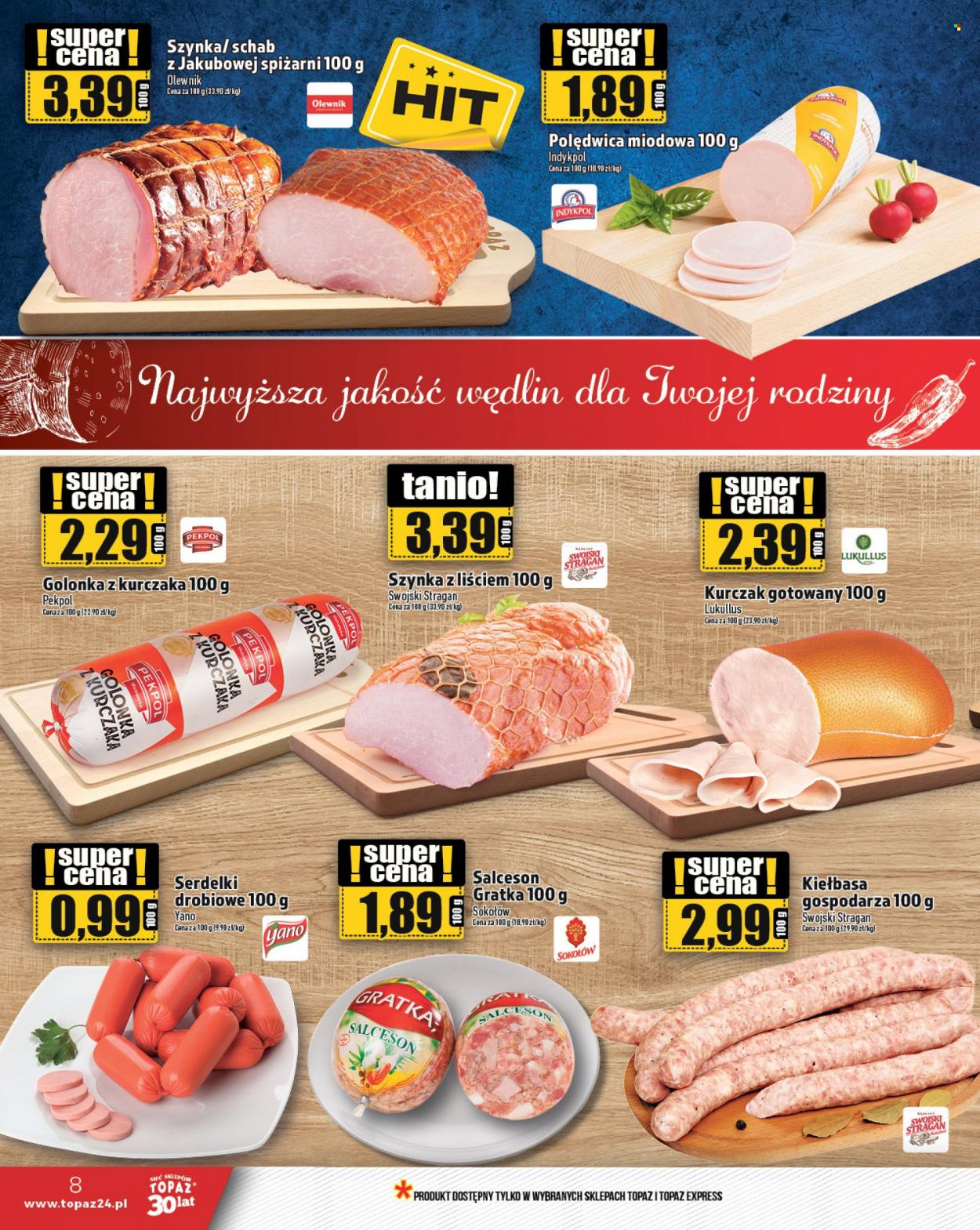 Gazetka Topaz - 6.07.2023 - 12.07.2023. Strona 8