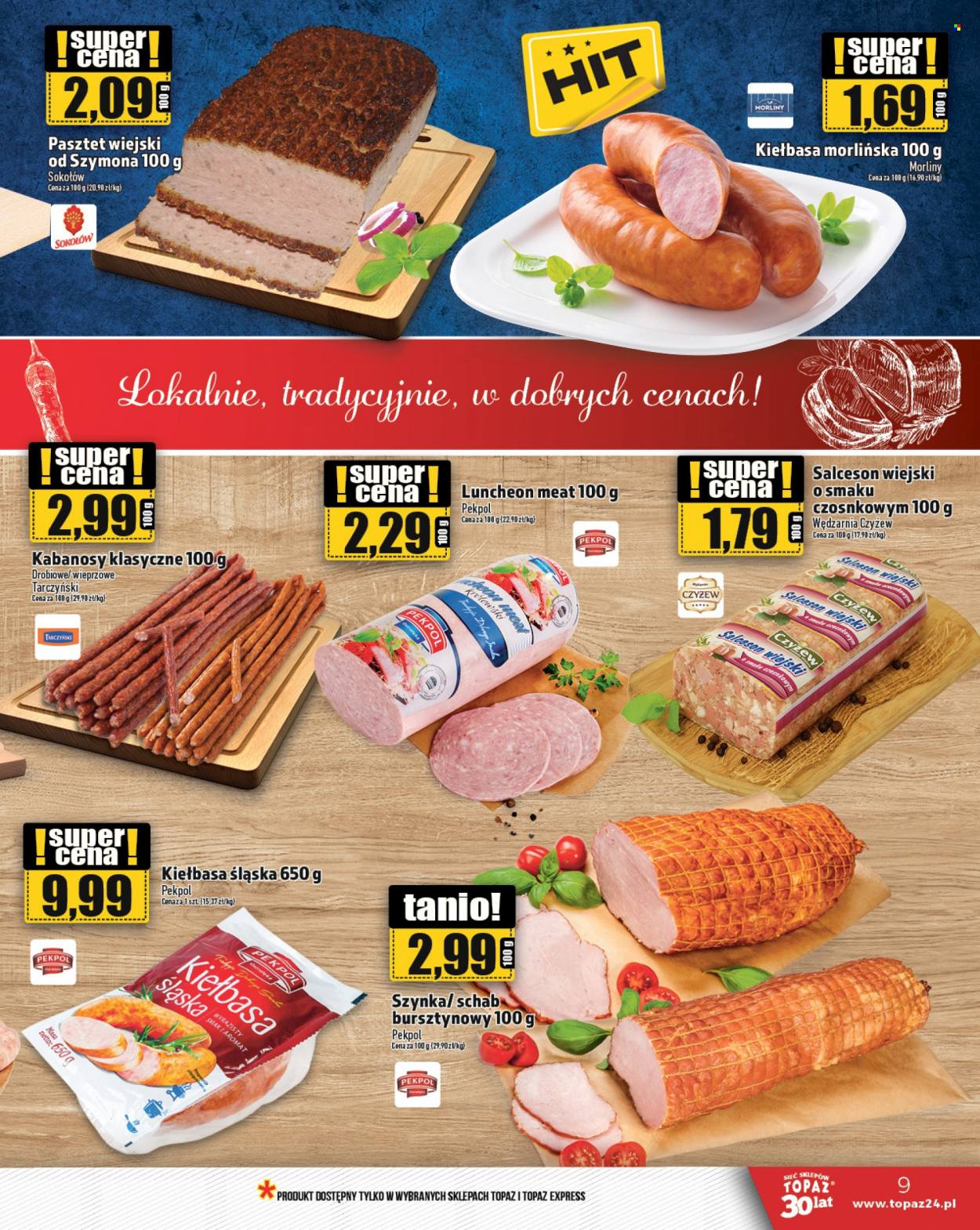 Gazetka Topaz - 6.07.2023 - 12.07.2023. Strona 9