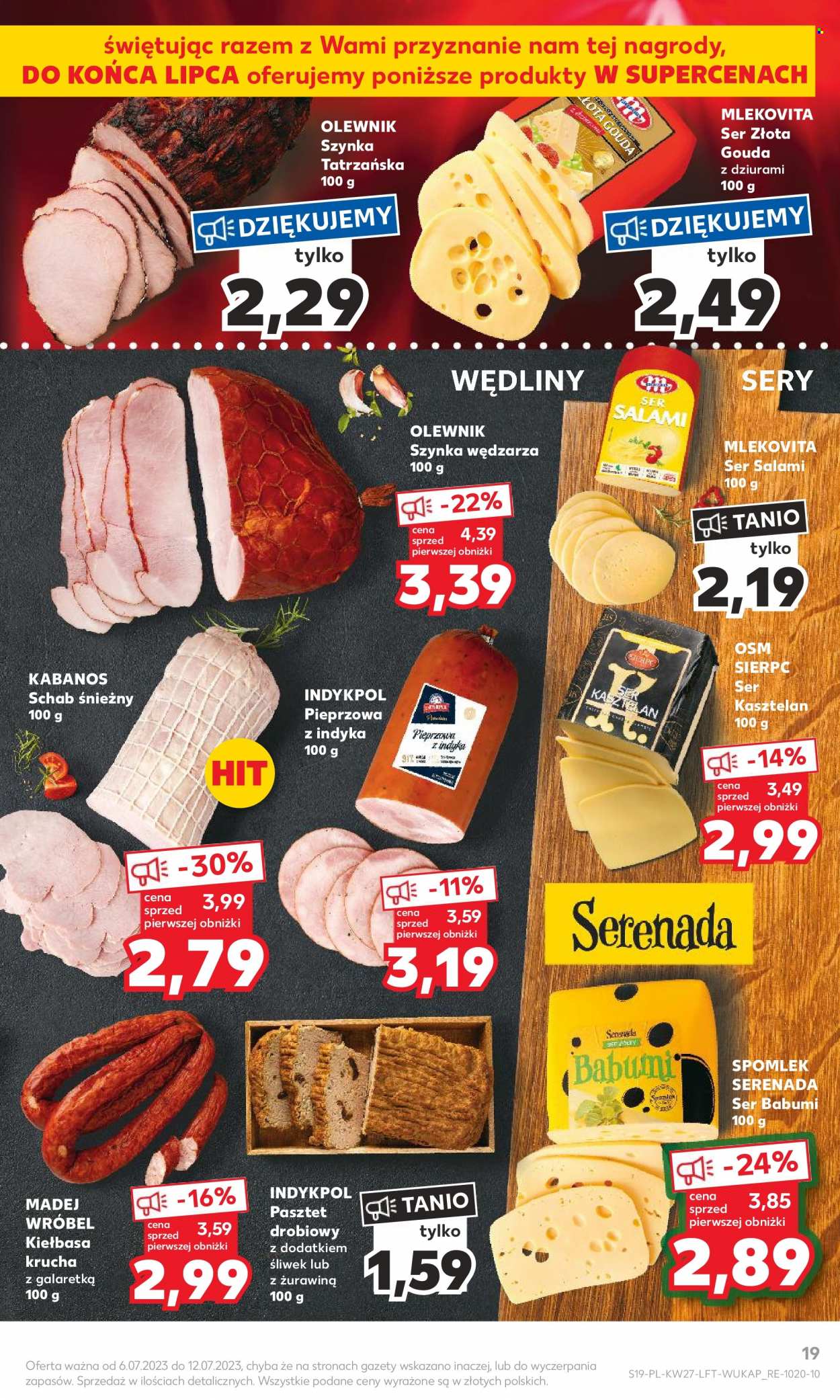 Gazetka Kaufland - 6.07.2023 - 12.07.2023. Strona 19