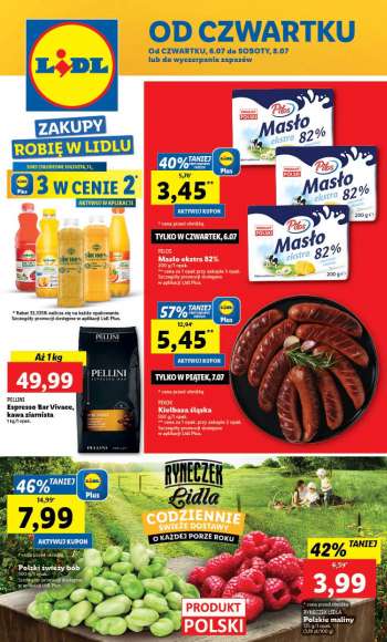 Leták Lidl - 6.7.2023 - 8.7.2023.