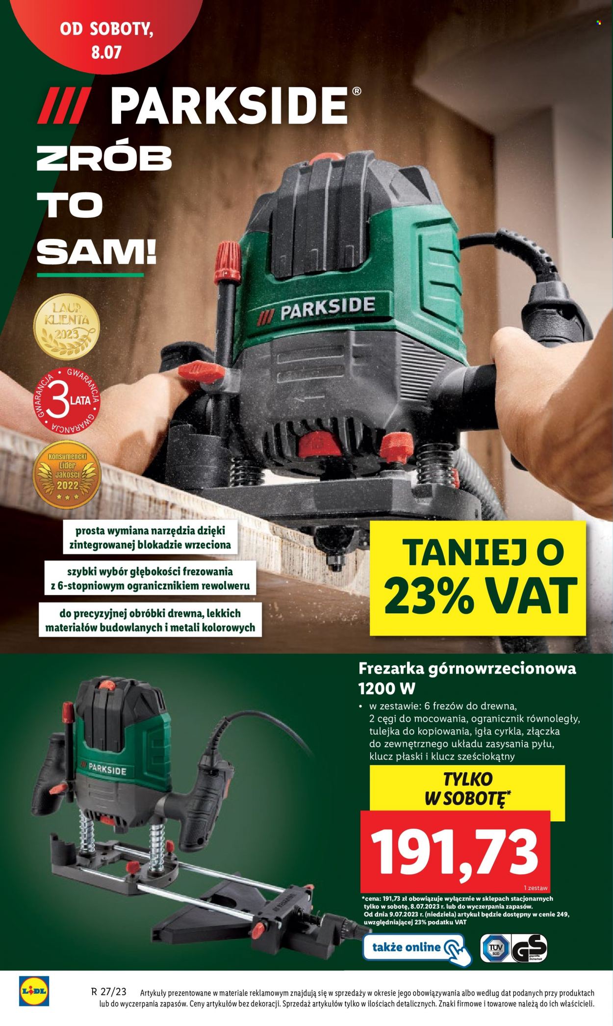 Gazetka Lidl - 6.07.2023 - 8.07.2023. Strona 72