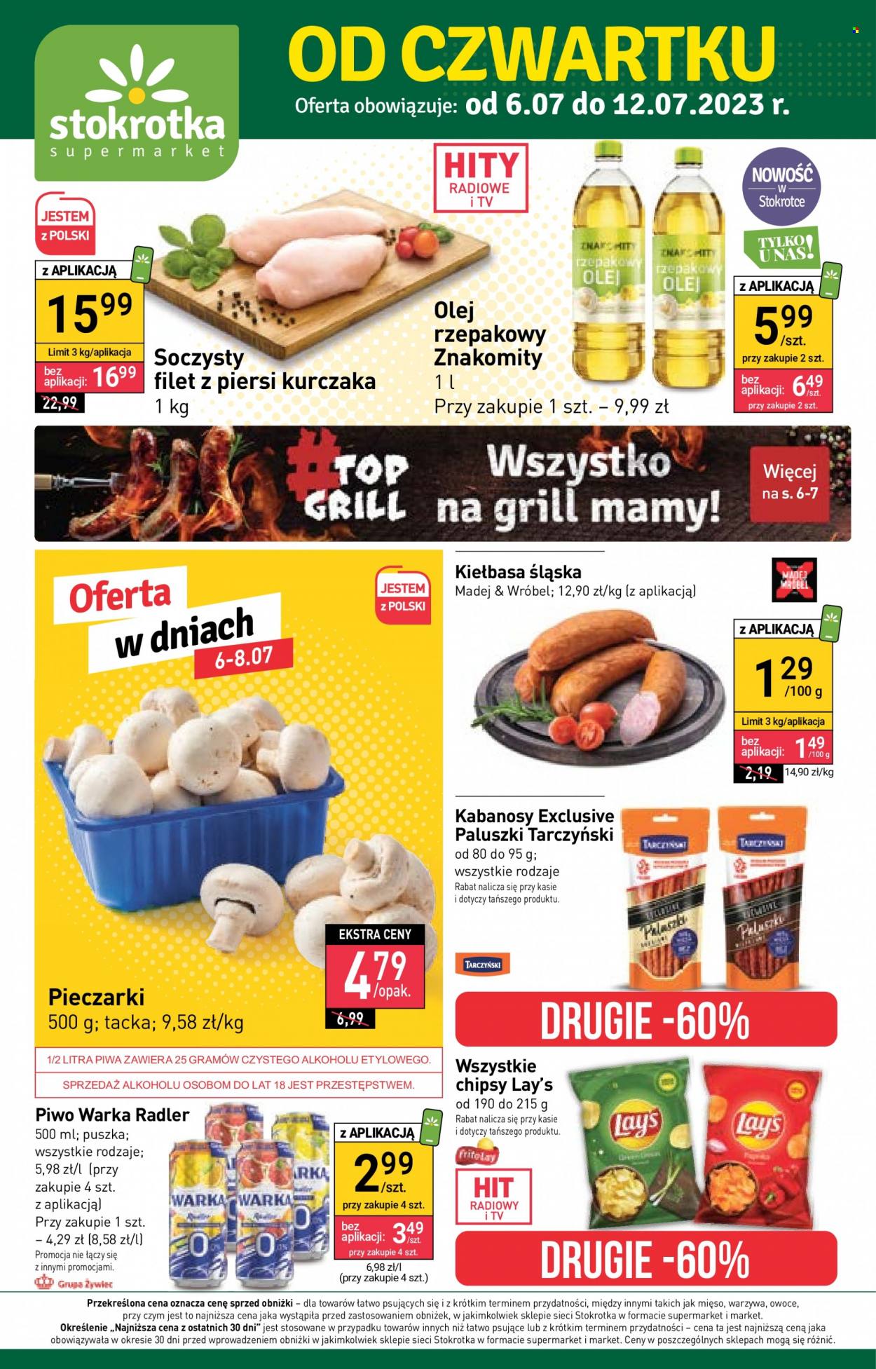 Gazetka Stokrotka Supermarket - 6.07.2023 - 12.07.2023. Strona 1