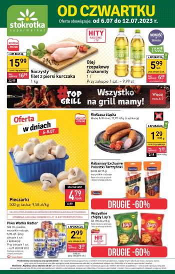 Gazetka Stokrotka Supermarket - 6.07.2023 - 12.07.2023.