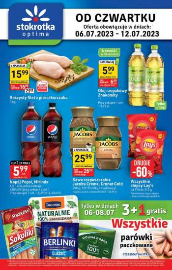 Gazetka Stokrotka Optima - 6.07.2023 - 12.07.2023.