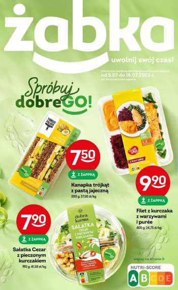 Gazetka Żabka - 5.07.2023 - 18.07.2023.