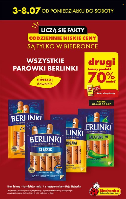 Gazetka Biedronka - 6.07.2023 - 12.07.2023. Strona 3