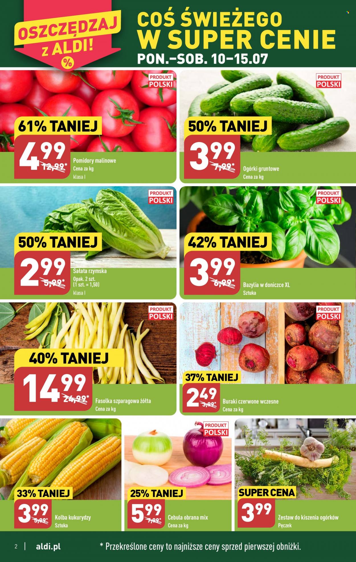 Gazetka ALDI - 10.07.2023 - 15.07.2023. Strona 2