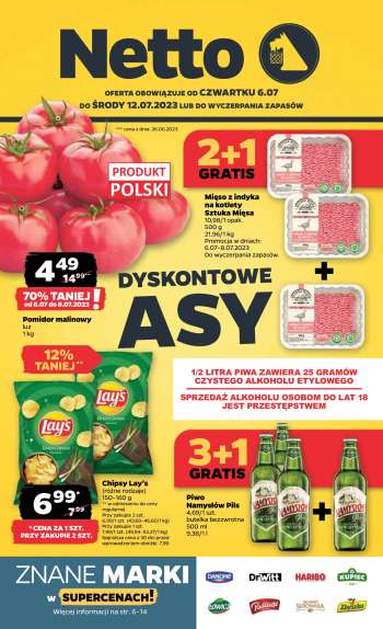 Gazetka Netto - 6.07.2023 - 12.07.2023.