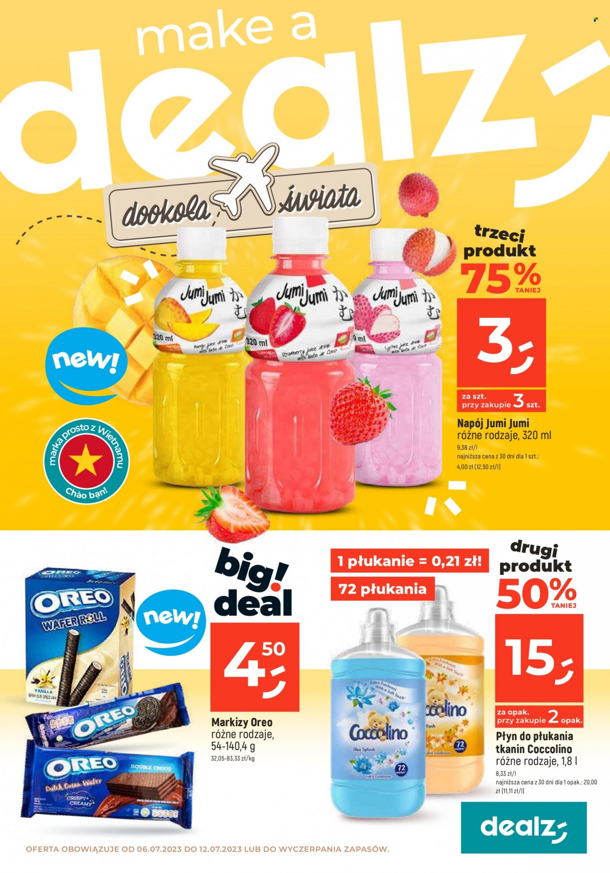 Gazetka Dealz - 6.07.2023 - 12.07.2023. Strona 1