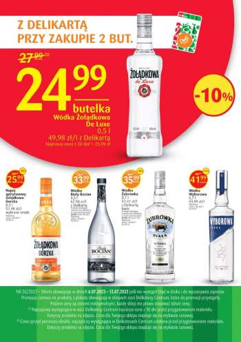 Gazetka Delikatesy Centrum - 6.07.2023 - 12.07.2023.