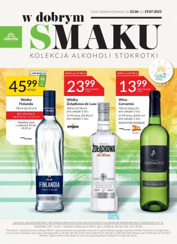 Gazetka Stokrotka Supermarket - 22.06.2023 - 19.07.2023.