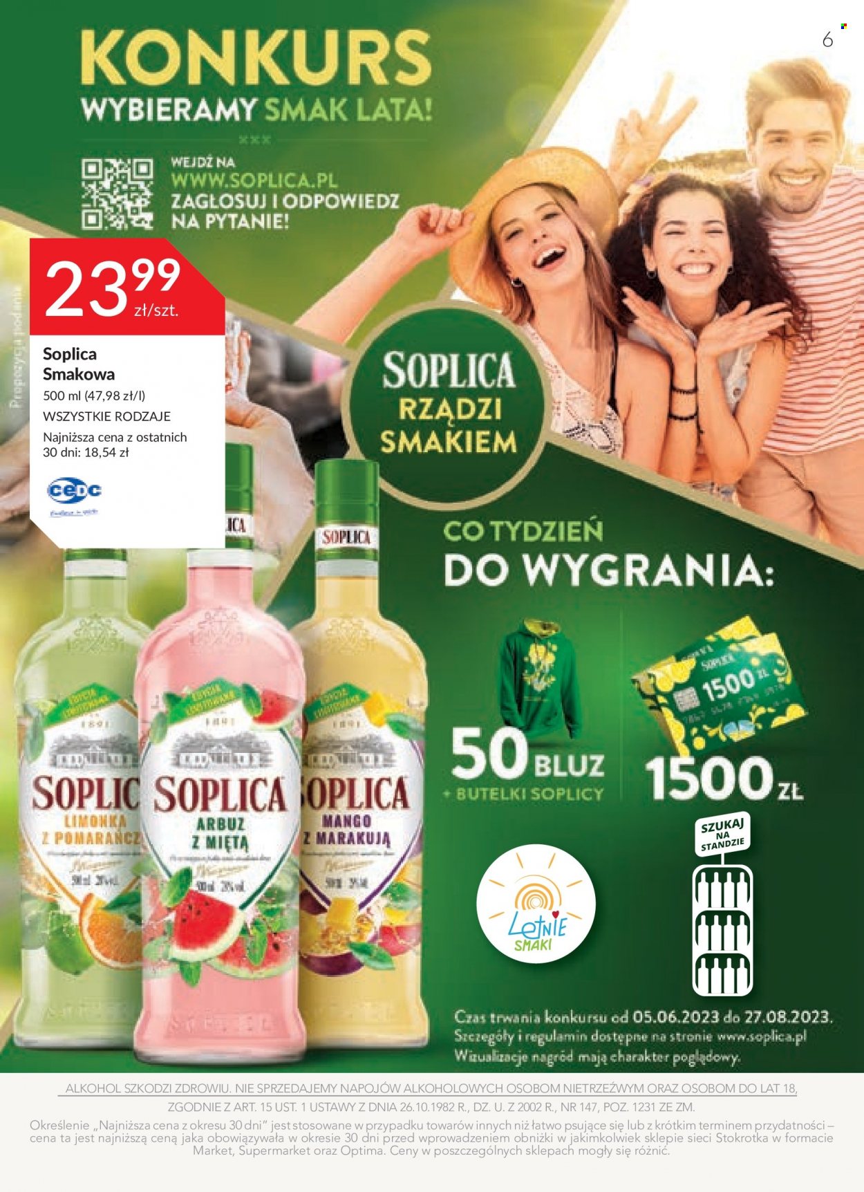 Gazetka Stokrotka Supermarket - 22.06.2023 - 19.07.2023. Strona 6