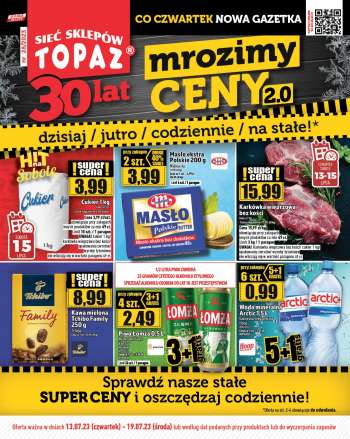Gazetka Topaz - 13.07.2023 - 19.07.2023.