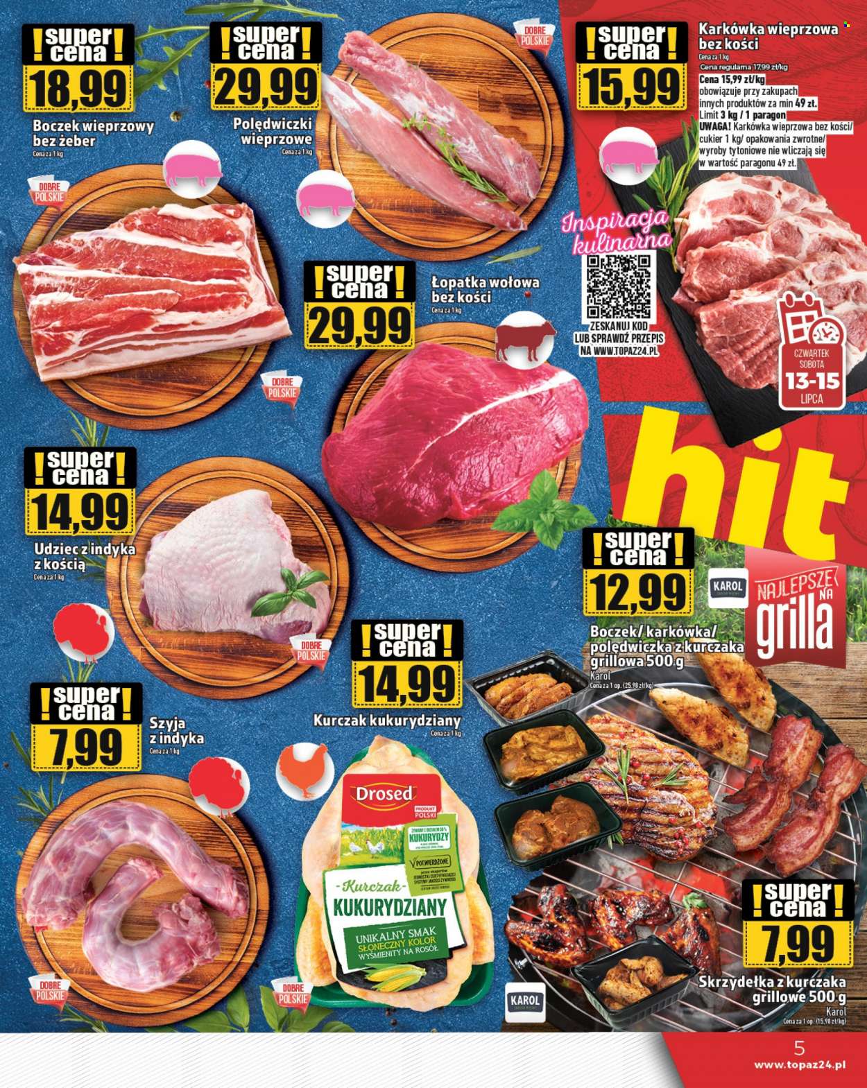 Gazetka Topaz - 13.07.2023 - 19.07.2023. Strona 5