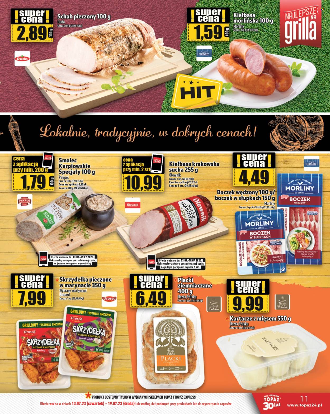 Gazetka Topaz - 13.07.2023 - 19.07.2023. Strona 11