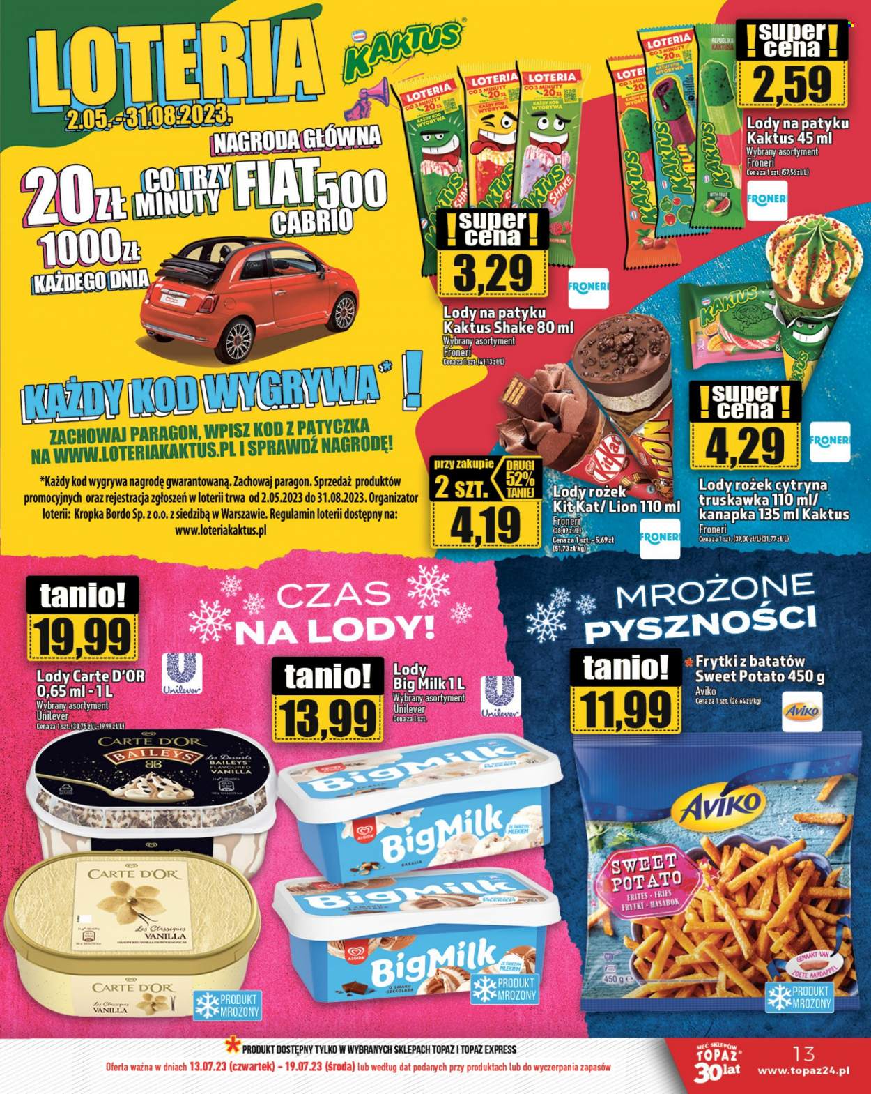 Gazetka Topaz - 13.07.2023 - 19.07.2023. Strona 13