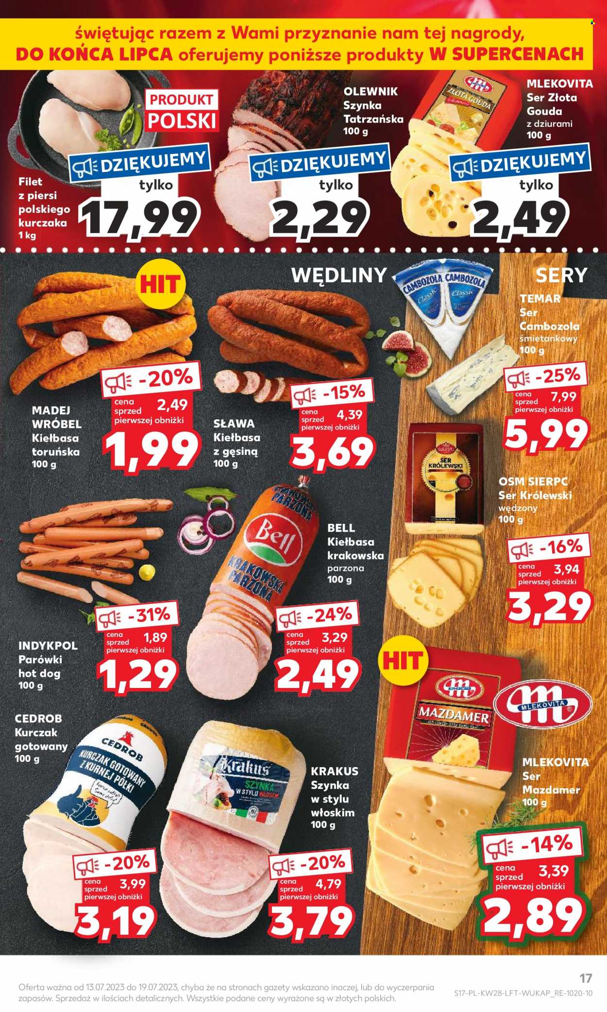 Gazetka Kaufland - 13.07.2023 - 19.07.2023. Strona 17