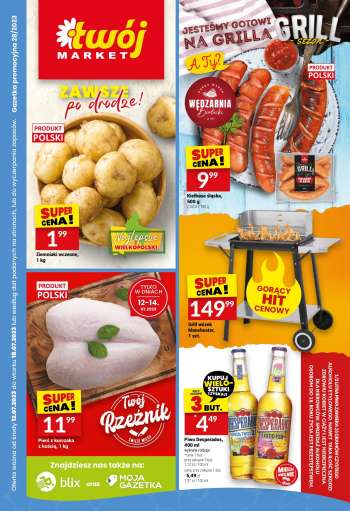 Gazetka Twój Market - 12.07.2023 - 18.07.2023.
