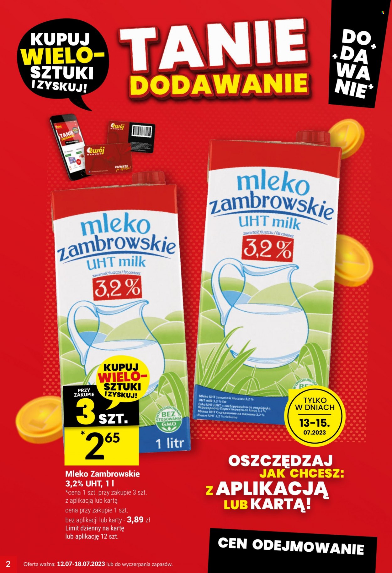 Gazetka Twój Market - 12.07.2023 - 18.07.2023. Strona 2