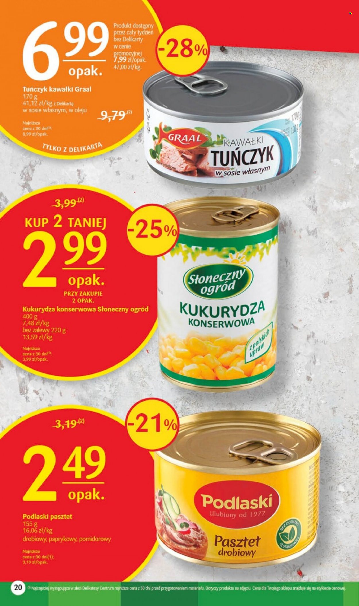 Gazetka Delikatesy Centrum - 13.07.2023 - 19.07.2023. Strona 20