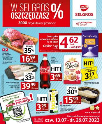 Gazetka Selgros - 13.07.2023 - 26.07.2023.
