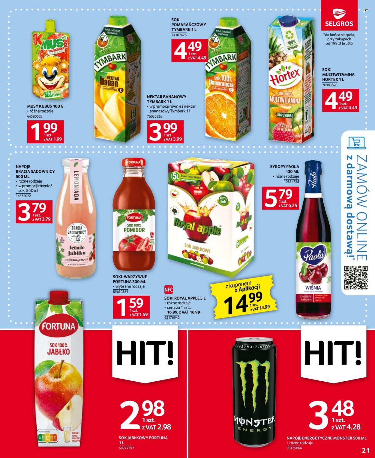 Gazetka Selgros - 13.07.2023 - 26.07.2023. Strona 21