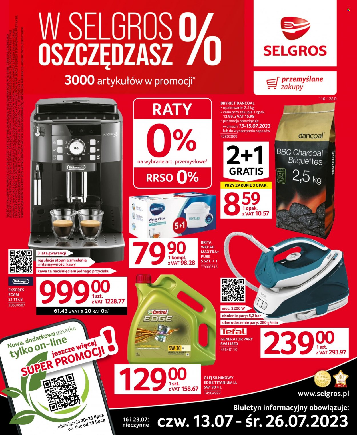 Gazetka Selgros - 13.07.2023 - 26.07.2023. Strona 1