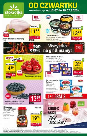 Gazetka Stokrotka Supermarket - 13.07.2023 - 19.07.2023.