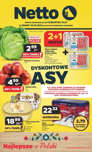 Gazetka Netto - 13.07.2023 - 19.07.2023.