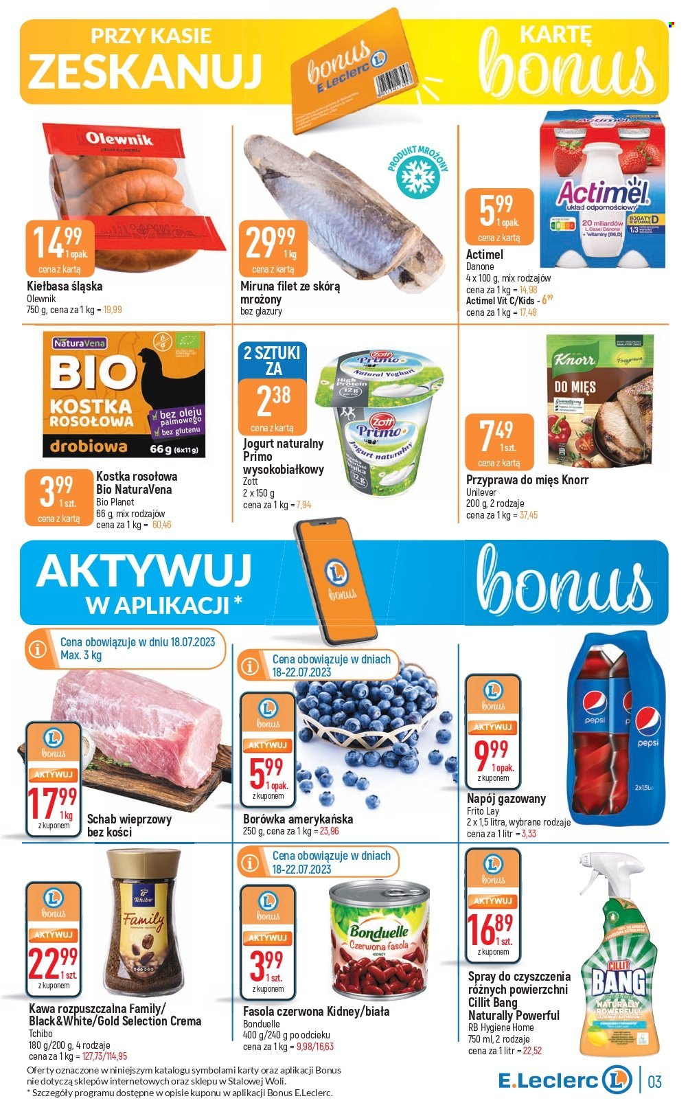 Gazetka E.Leclerc - 18.07.2023 - 29.07.2023. Strona 3