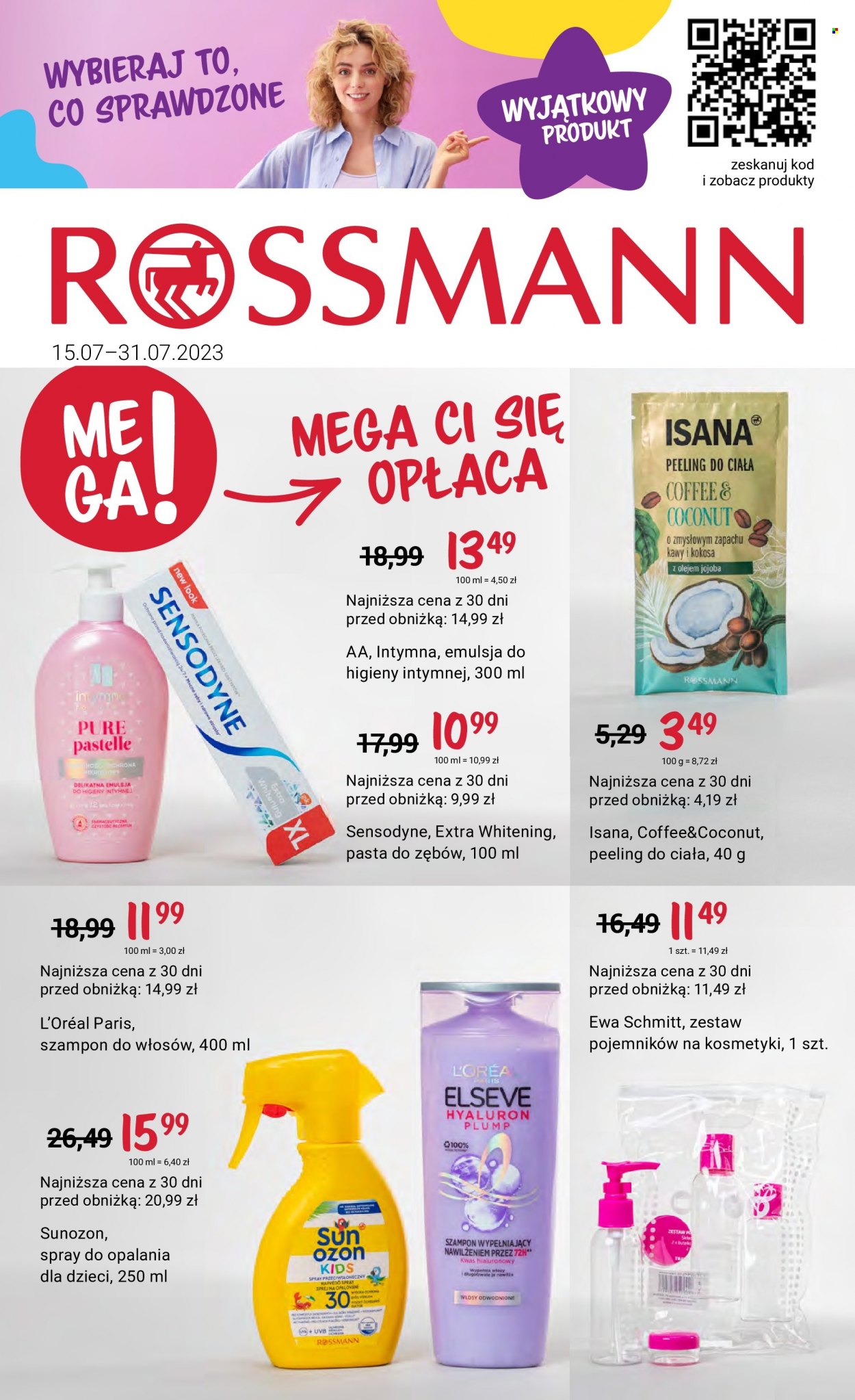 Gazetka Rossmann - 15.07.2023 - 31.07.2023. Strona 1