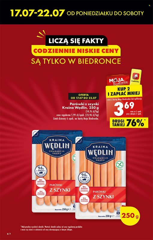 Gazetka Biedronka - 17.07.2023 - 22.07.2023. Strona 6