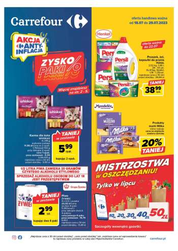 Gazetka Carrefour - 18.07.2023 - 29.07.2023.