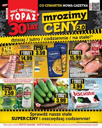 Gazetka Topaz - 20.07.2023 - 26.07.2023.