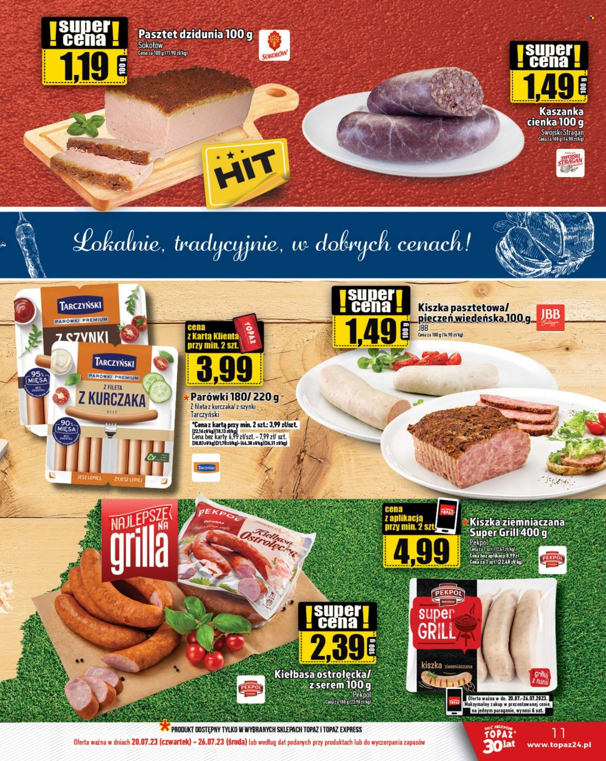 Gazetka Topaz - 20.07.2023 - 26.07.2023. Strona 11