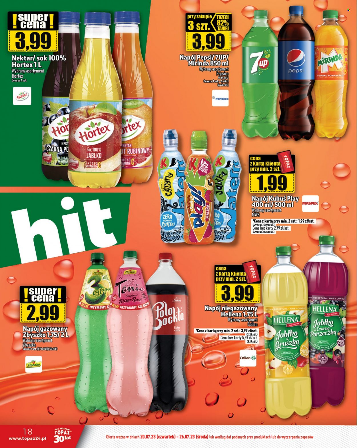 Gazetka Topaz - 20.07.2023 - 26.07.2023. Strona 18
