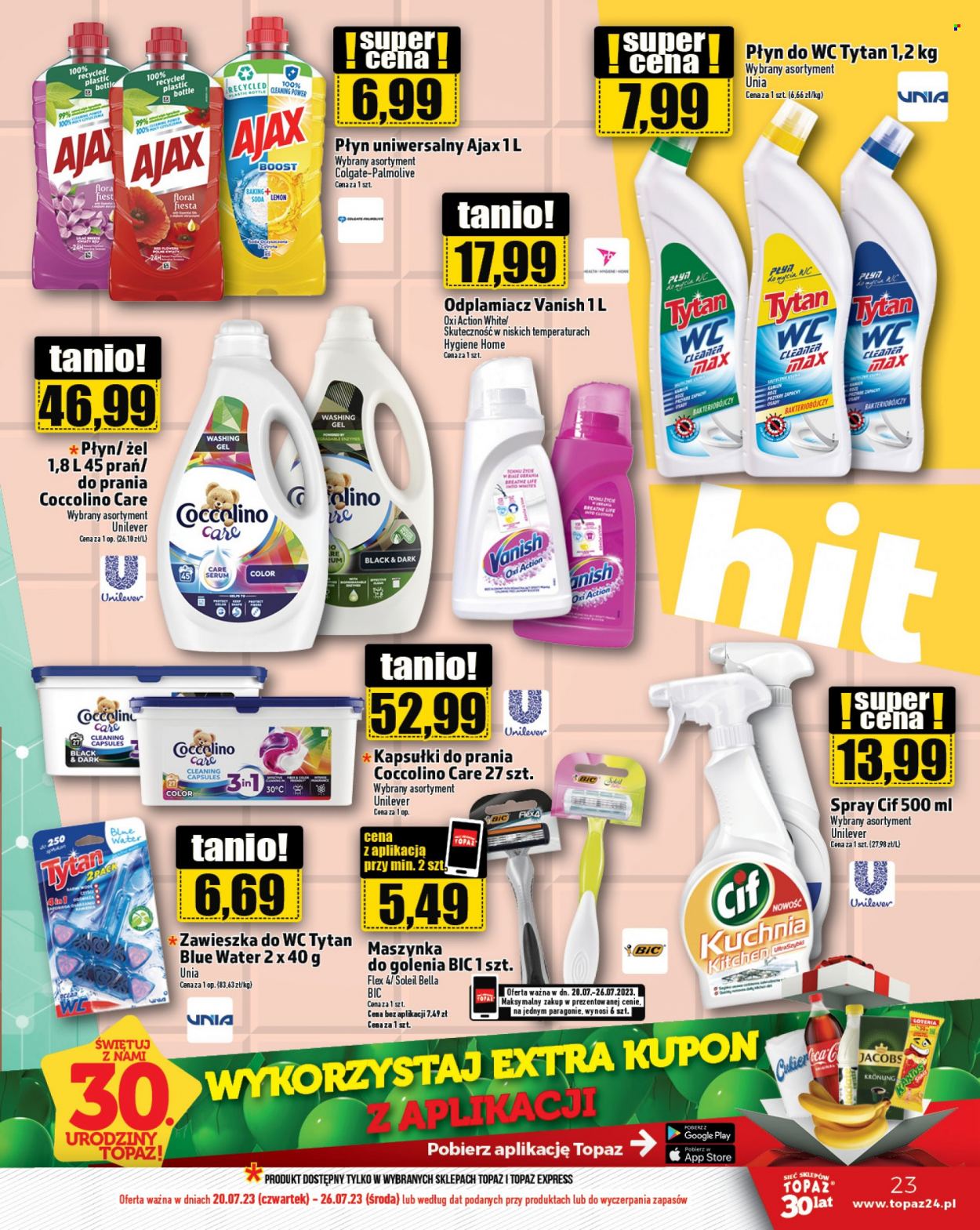 Gazetka Topaz - 20.07.2023 - 26.07.2023. Strona 23