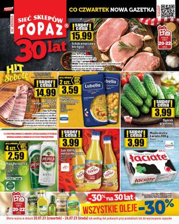 Gazetka Topaz - 20.07.2023 - 26.07.2023.