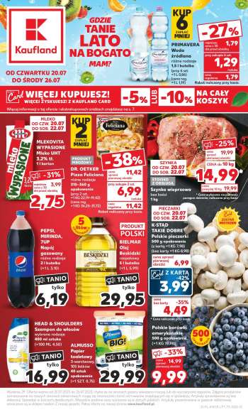 Gazetka Kaufland - 20.07.2023 - 26.07.2023.