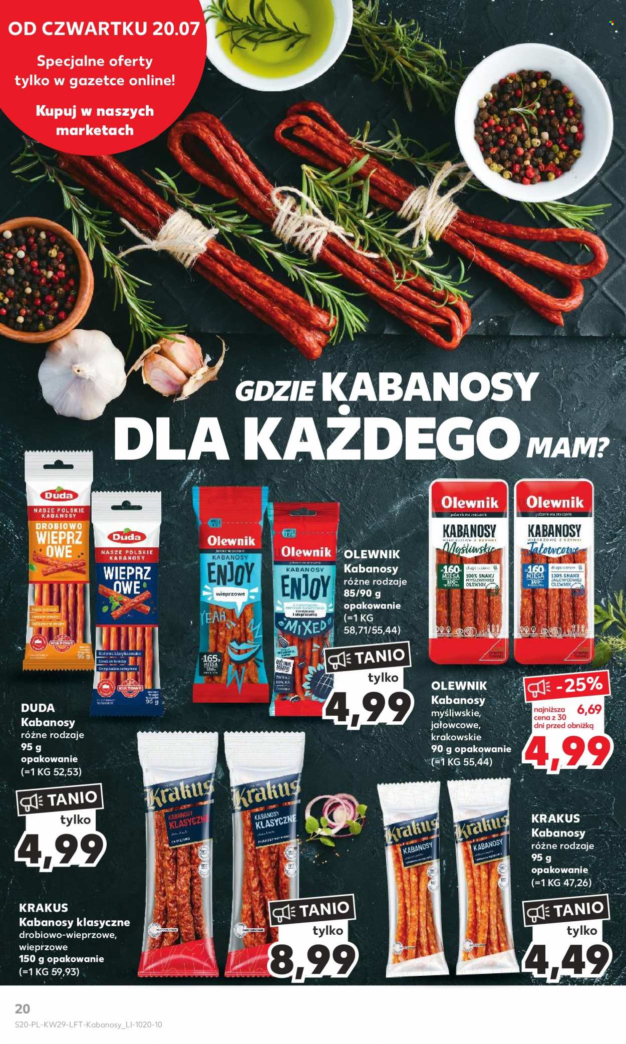 Gazetka Kaufland - 20.07.2023 - 26.07.2023. Strona 20
