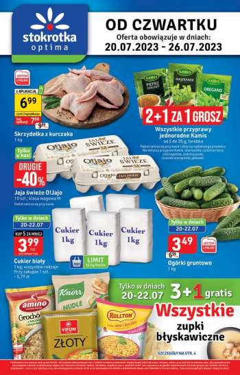Gazetka Stokrotka Optima - 20.07.2023 - 26.07.2023.