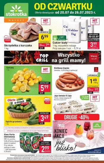 Gazetka Stokrotka Market - 20.07.2023 - 26.07.2023.