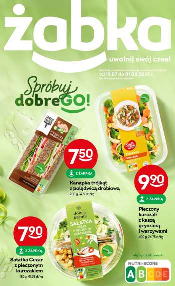 Gazetka Żabka - 19.07.2023 - 1.08.2023.