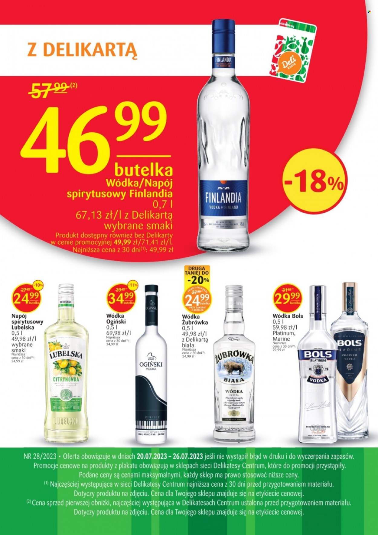 Gazetka Delikatesy Centrum - 20.07.2023 - 26.07.2023. Strona 1